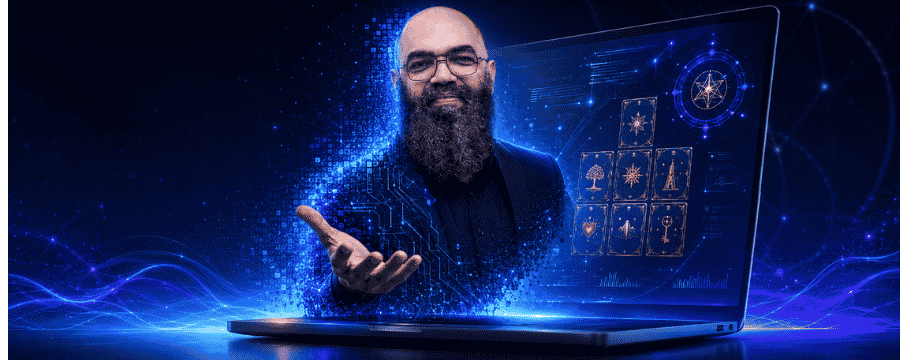 Professor Rogério Temporim — Baralho Cigano com Inteligência Artificial