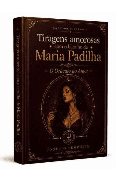 Capa do e-book Tiragens Amorosas com o Baralho de Maria Padilha: Oráculo do Amor