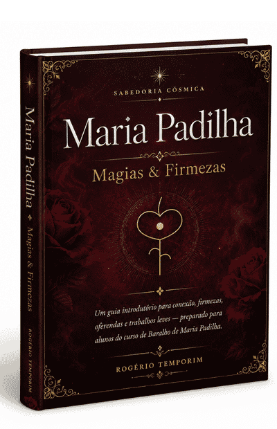 Capa do e-book Maria Padilha: Magias e Firmezas